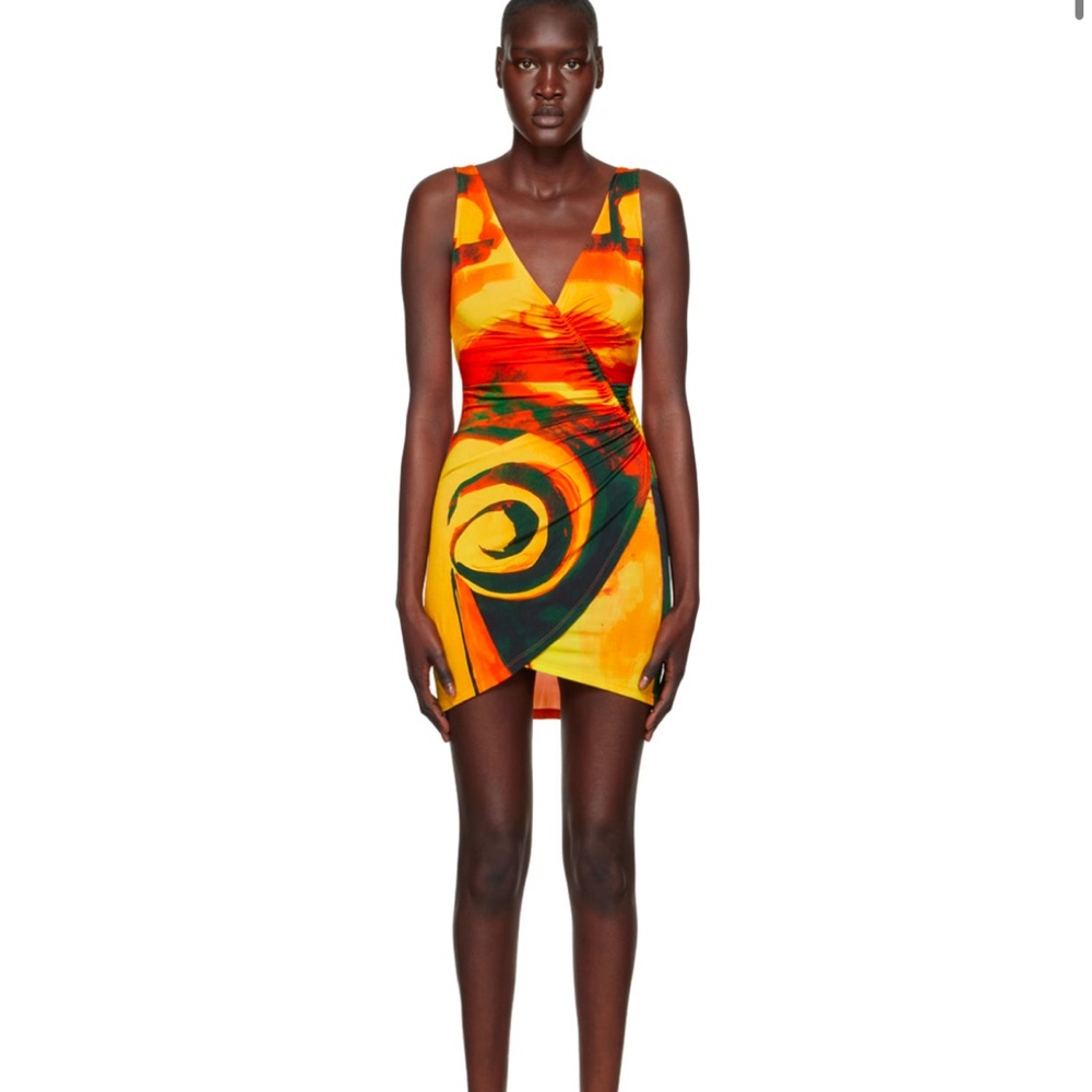 Louisa Ballou Dress- Multicolor Summer Solstice Minidress